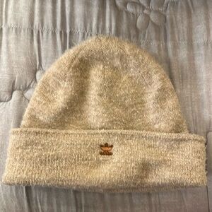 Tan adidas knit hat